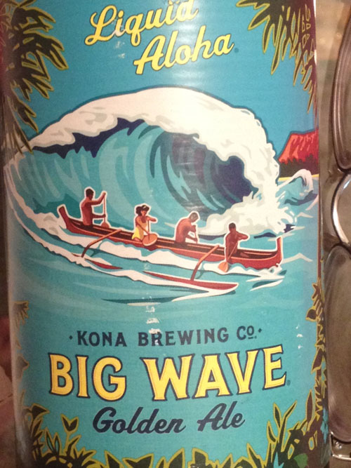 Hawaiian observations: Big Wave Golden Ale